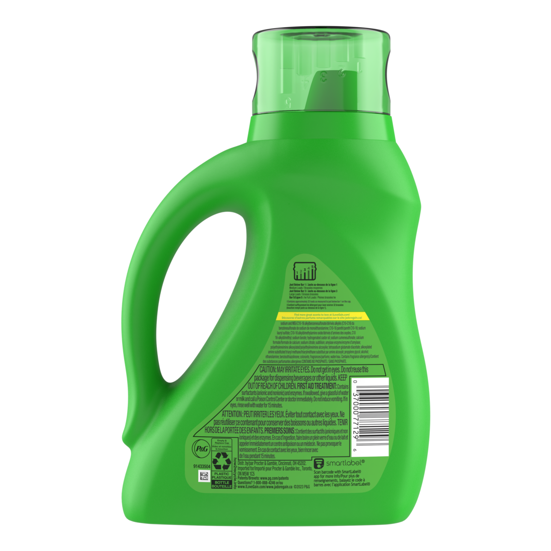 GAIN MOONLIGHT BREEZE LIQUID LAUNDRY DETERGENT - 46oz